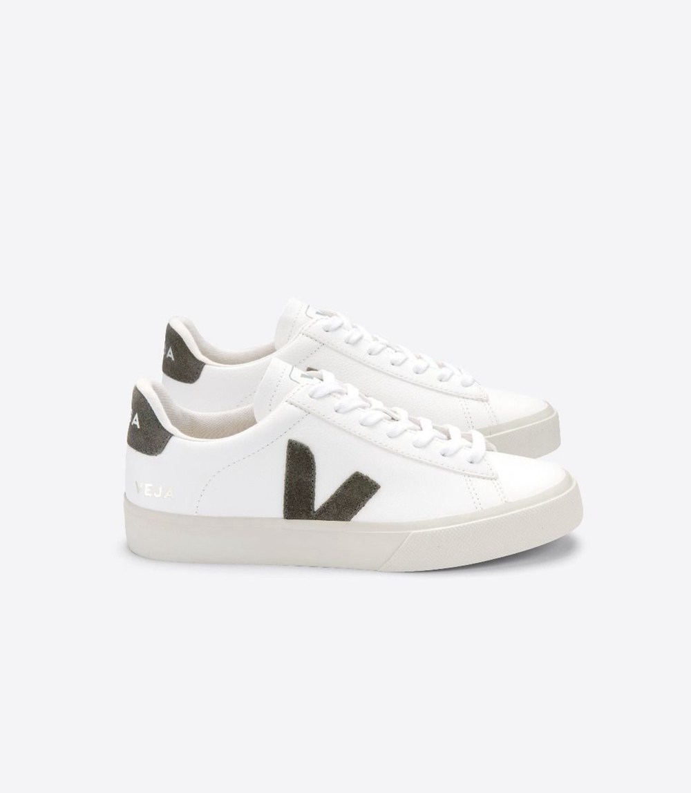 Veja Sneakers Mens - Campo Chromefree - White - 5248DUVHK